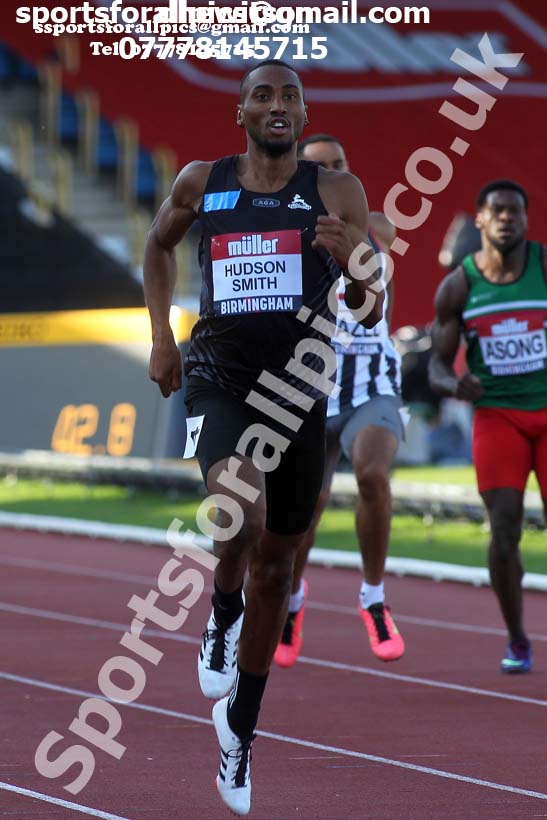 Mens 400 metres, 2019 Muller British Championships, Alexander Stadium, Birmingham. Photo: David T. Hewitson/Sports for All Pics